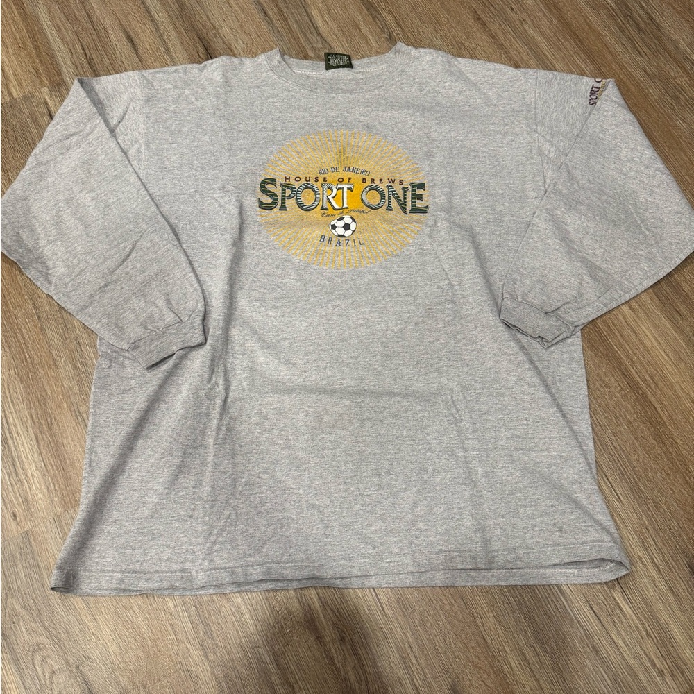 Vintage Brazil House Of Brews Long Sleeve T-shirt